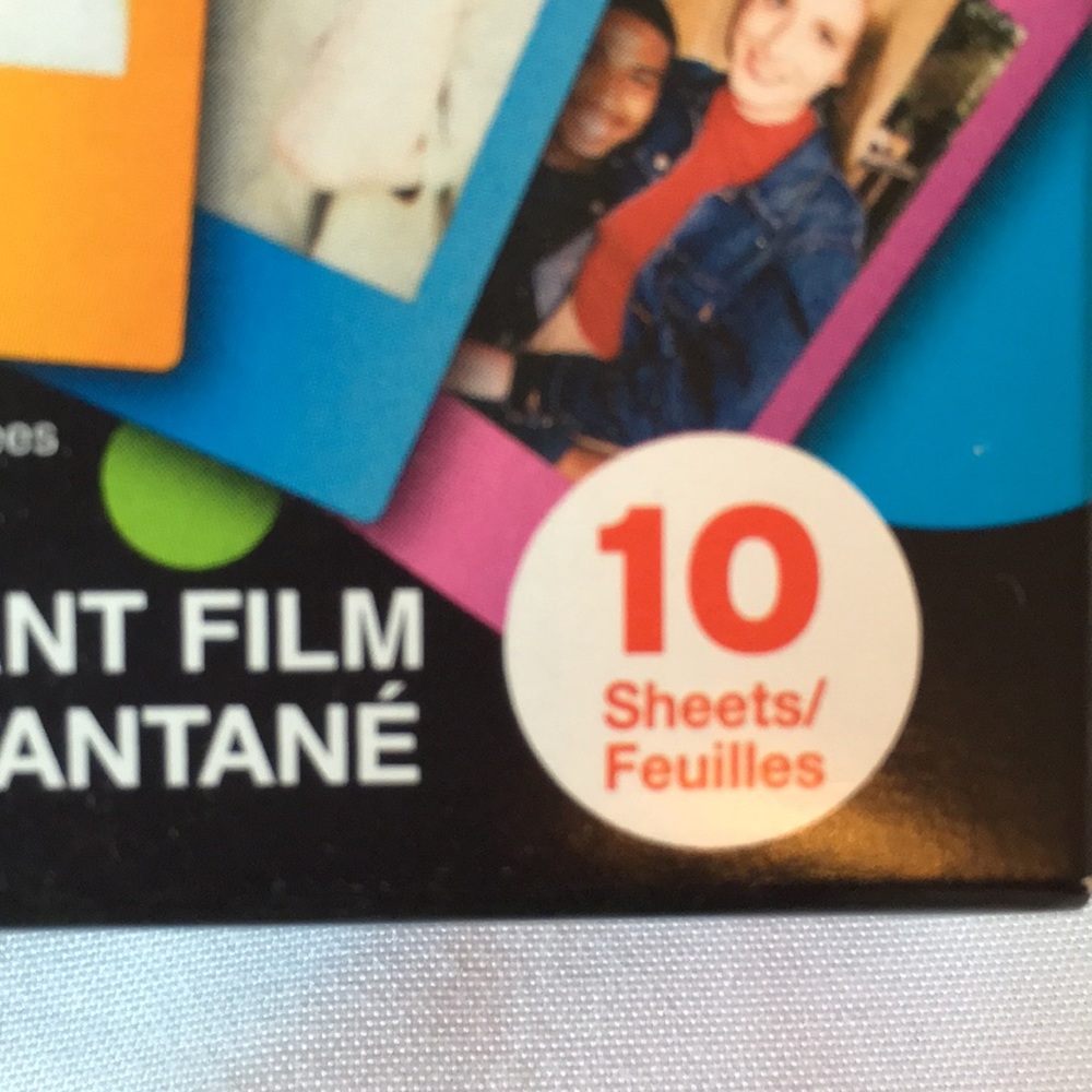 Instack mini rainbow film( 10 each box) - Picture 2 of 3